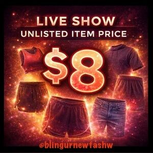 Live Show Unlisted $8 Starts